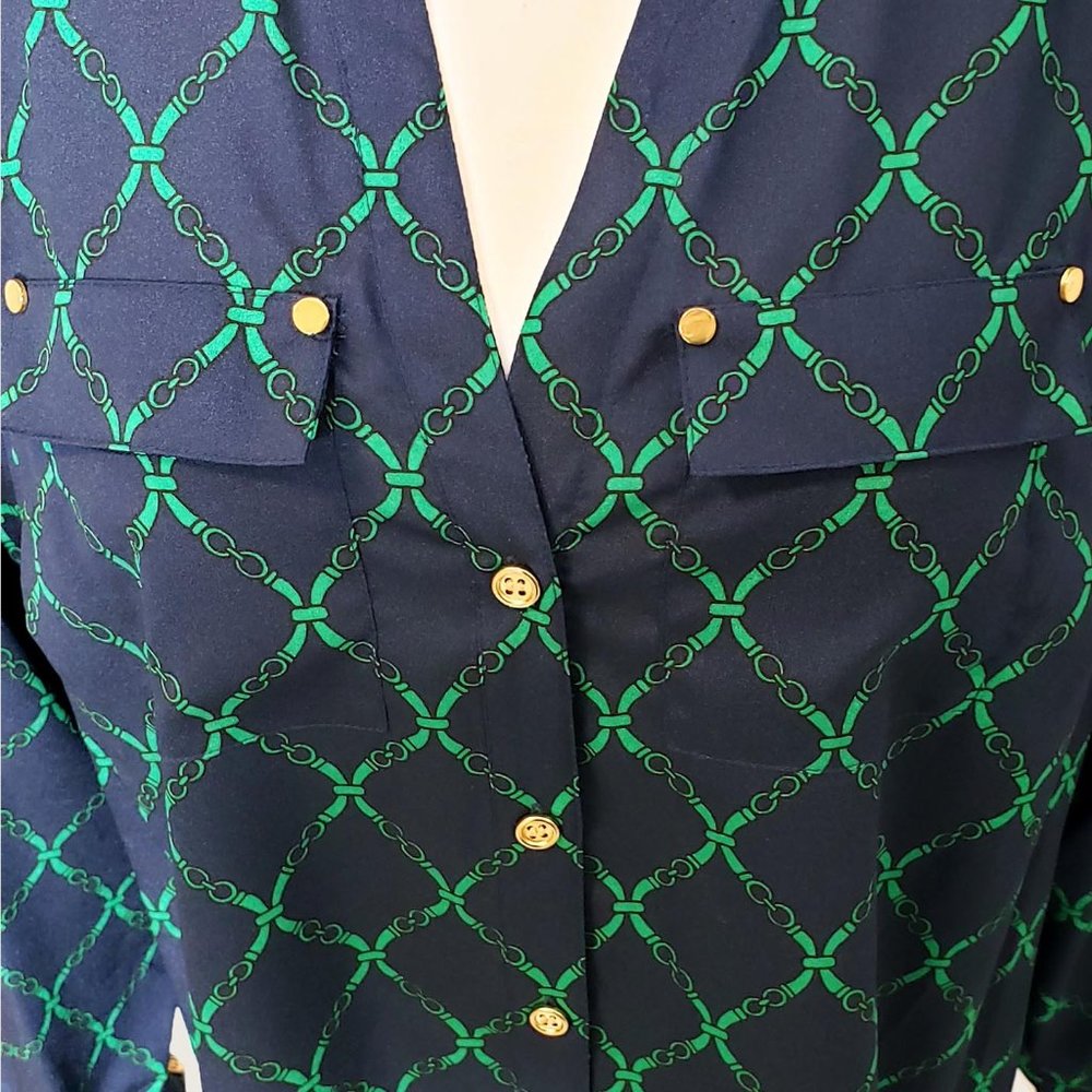 Charter Club Woman Cable Blouse - Picture 6 of 8